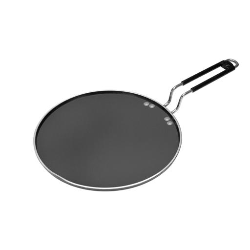 display image 1 for product Royalford 27Cm Aluminium Smart Tawa - Non-Stick Tawa Aluminum Pan Suitable For Crepe Chapatti Pancake