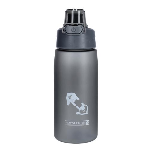 Royalford 550Ml Water Bottle - Portable Reusable Water Bottle Wide Mouth With Press Button hero image