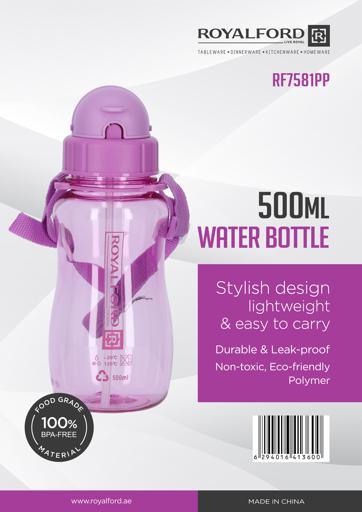 display image 7 for product 500ML Water Bottle/Purple