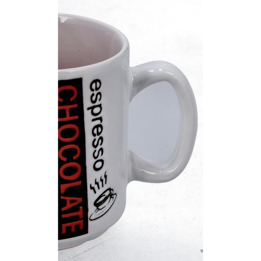 display image 7 for product Highly Durable Ceramic Coffee Mug with 9Oz large Capacity with Comfortable Handle RF1752-M10 Royalford