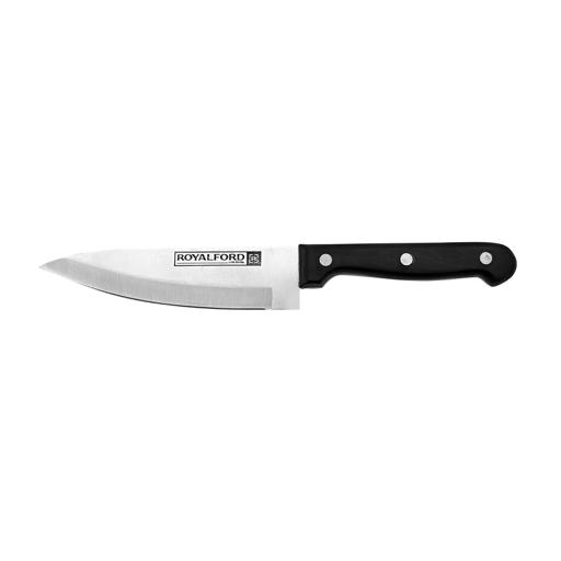 display image 3 for product Royalford Utility Knife - All Purpose Small Kitchen Knife - Ultra Sharp Stainless Steel Blade, 6 Inch