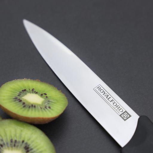 display image 4 for product Royalford 2Pcs Utility Knife Set - Knife & Peeler With Stainless Steel Sharp Blades, Comfortable