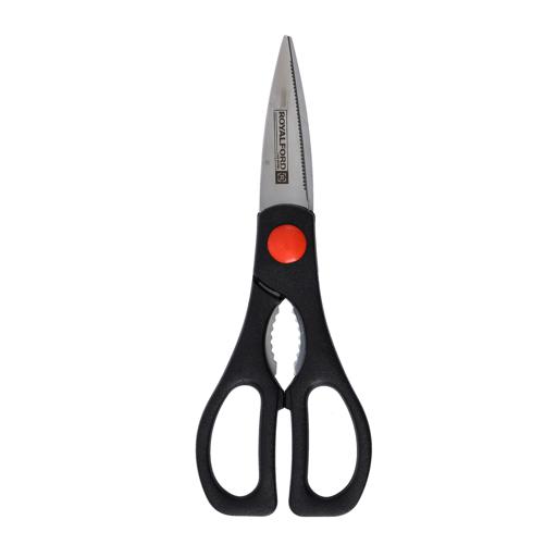display image 7 for product Royalford 2Pcs Utility Knife Set - Knife & Scissor With Stainless Steel Sharp Blades, Comfortable