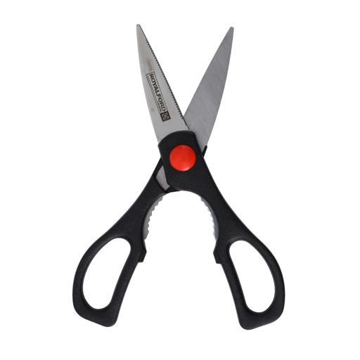 display image 8 for product Royalford 2Pcs Utility Knife Set - Knife & Scissor With Stainless Steel Sharp Blades, Comfortable