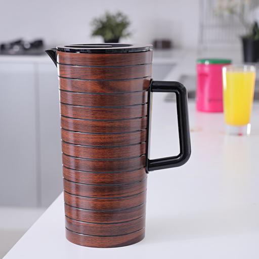 display image 2 for product Royalford Cherrywood Acrylic Water Jug, 2.4L