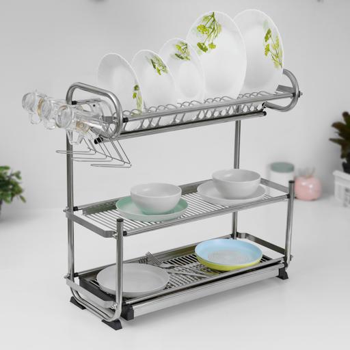 display image 3 for product Royalford 3-Tier Dish Rack