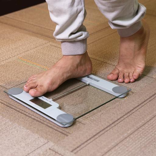 display image 4 for product Royalford Metallic Digital Body Scale - Smart High Accuracy Large Lcd Screen