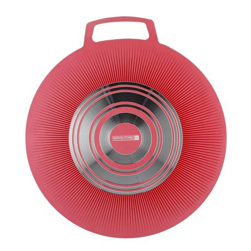 display image 4 for product Royalford 35 Cm Non Stick Tawa - Marble Coating Pan Suitable For Crepe Chapatti Pancakes Roti Dosa