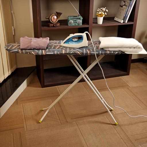 display image 15 for product Royalford 110 X 34 Cm Ironing Board With Steam Iron Rest, Heat Resistant, Contemporary Lightweight