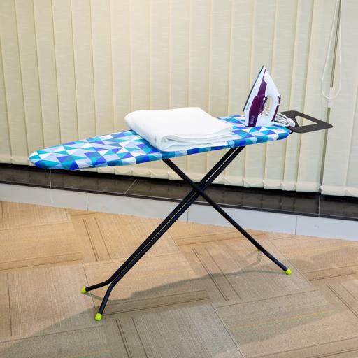 display image 11 for product Royalford 110 X 34 Cm Ironing Board With Steam Iron Rest, Heat Resistant, Contemporary Lightweight