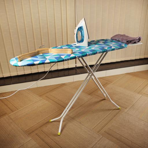 display image 16 for product Royalford 110 X 34 Cm Ironing Board With Steam Iron Rest, Heat Resistant, Contemporary Lightweight