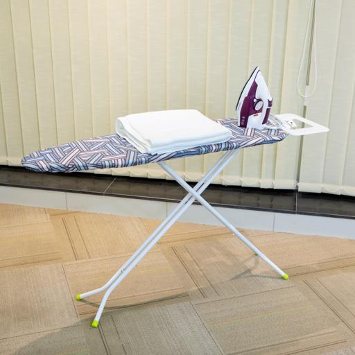 display image 6 for product Royalford 110 X 34 Cm Ironing Board With Steam Iron Rest, Heat Resistant, Contemporary Lightweight