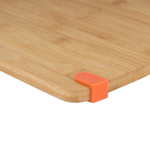 display image 7 for product Royalford Carbonized Organic Bamboo Cutting Board, 37X25.5X1.3Cm