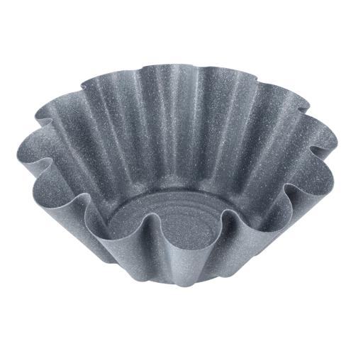 display image 5 for product Royalford Non-Stick Round Mini Fluted Tart Tins/Quiche Pans, 6 cm (Set of 4), Mini Oven Safe Tart Baking Tins