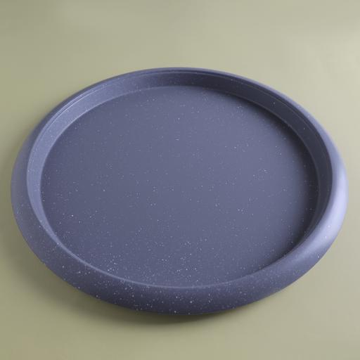 display image 1 for product Royalford RF8796 Non Stick Pizza Crisper Tray for Oven, 32 cm, Pizza Oven Baking Tray, Easy Bake Round Base Layer Oven Tray