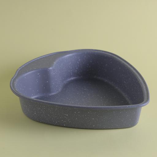 display image 2 for product Royalford RF8799 Heart Shape Cake Baking Tin, 27X25X6Cm, 0.5Mm, Shaped Baking Pan, Non-Stick Heart Shaped Bake