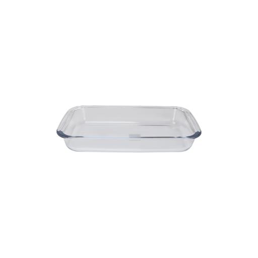 display image 11 for product Royalford 3Pcs Rectangle Borosilicate Glass Baking Tray Set 1L, 1.6L & 2.2L - Roasting & Baking Tray