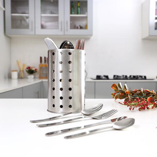 Buy Royalford Kitchen 2 -Tier Stainless Steel Dish Drainer Rack - Utensil  Holder, Drying Rack Online in UAE - Wigme