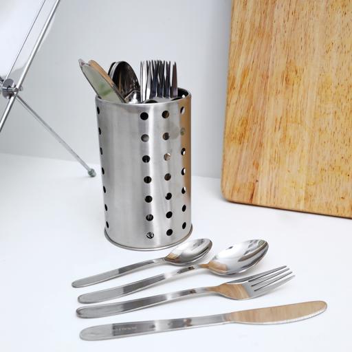 Buy Royalford Kitchen 2 -Tier Stainless Steel Dish Drainer Rack - Utensil  Holder, Drying Rack Online in UAE - Wigme