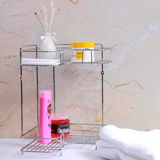 3 TIER STAINLESS STEEL SHOWER CADDY RUST FREE BATHROOM SHELF CORNER  ORGANIZER