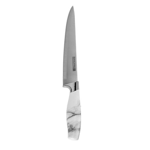 display image 4 for product Royalford 8" Slicer Knife Marble Designed - All-Purpose Kitchen Knife - Ultra Sharp Stainless Steel