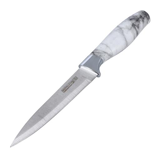 display image 4 for product Royalford Royalfprd 5" Marble Designed Utility Knife - All Purpose Small Kitchen Knife Fade Proof