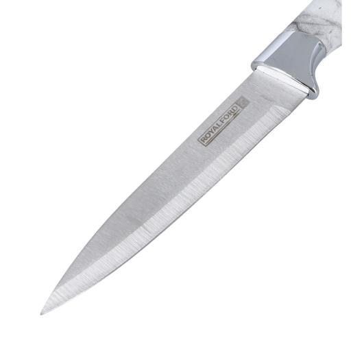 display image 6 for product Royalford Royalfprd 5" Marble Designed Utility Knife - All Purpose Small Kitchen Knife Fade Proof