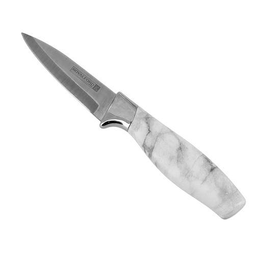 display image 0 for product Royalford 3.5" Paring Knife - Sharp Kitchen Knife, 1.6Mm Thick High Stainless Steel Blade Peeling