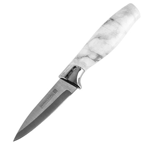 display image 4 for product Royalford 3.5" Paring Knife - Sharp Kitchen Knife, 1.6Mm Thick High Stainless Steel Blade Peeling