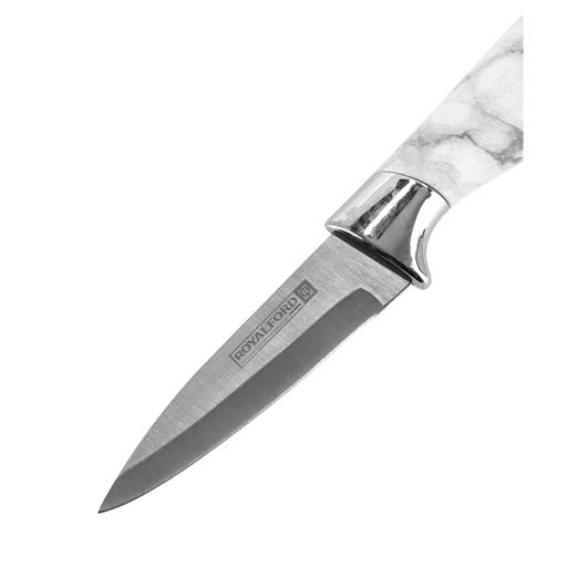 display image 6 for product Royalford 3.5" Paring Knife - Sharp Kitchen Knife, 1.6Mm Thick High Stainless Steel Blade Peeling