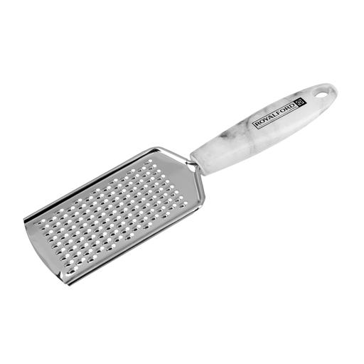 display image 5 for product Royalford Stainless Steel Grater With Marble Designed Handle - Comfortable Design With Hanging Loop