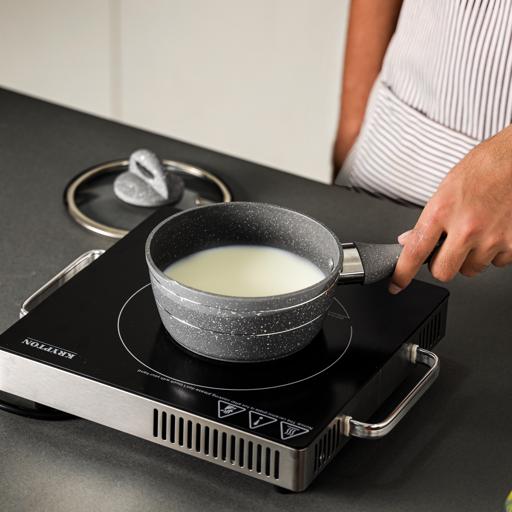 display image 9 for product Royalford 9Pcs Smart Aluminium Cookware Set - Durable Marble Coating, High-Quality Forged Aluminium