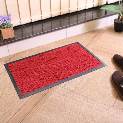 display image 2 for product Royalford Rectangular Door Mat - 45 X 75Cm - Home, Shop Outdoor Rubber Mat None Slip Indoor Safety