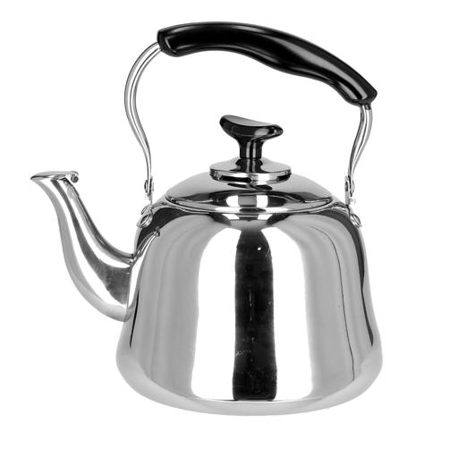 Royalford 1L Stainless Steel Whistling Kettle - Portable Whistling Tea Kettle With Heat Resistant hero image