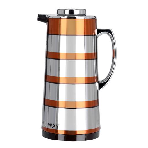 Thermos 4019.205.100 Vacuum Flask 1 Litre Light and Compact – Matte  Stainless Steel