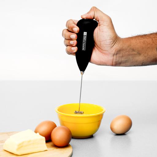 Hand Mixer Portable Egg Beater Hand Push Cappuccino Frother Reusable Cream Whisking  Tool Egg Stirrer Coffee