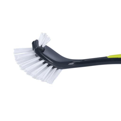 display image 9 for product Royalford Dish Brush - Portable Long Soft Handle Flexible Ergonomic Design With Hanging Hole