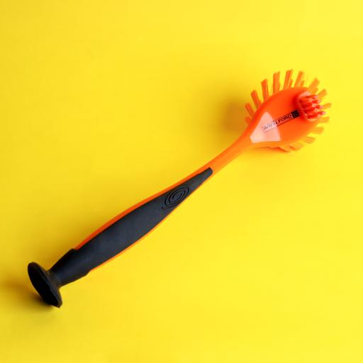 Floor/Dish Brush, with Gripped Handle, RF2356-FB