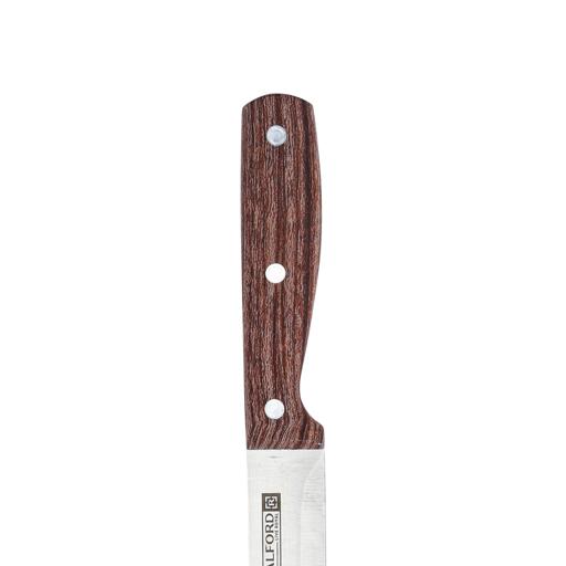 display image 7 for product Royalford 8" Slicer Knife With Wood-Finish Handle - All Purpose Small Kitchen Knife - Ultra Sharp