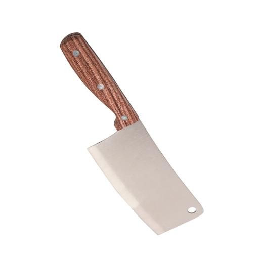 display image 5 for product Royalford 6" Cleaver Knife With Wooden Handle 2.0Mm - Razor Sharp Meat Cleaver Stainless Steel