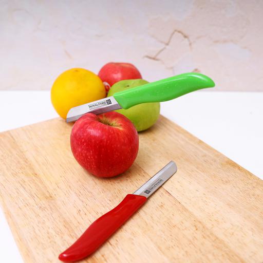display image 4 for product Royalford 2Pcs Fruit Knife - Stainless Steel Fruit Knife Set Razor Sharp Blades