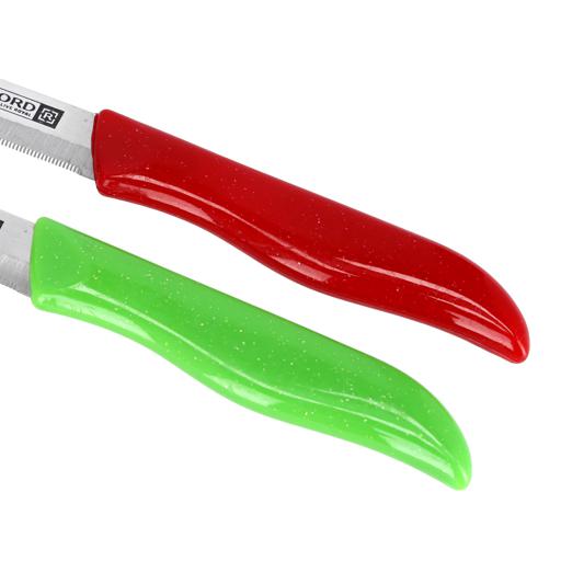 display image 8 for product Royalford 2Pcs Fruit Knife - Stainless Steel Fruit Knife Set Razor Sharp Blades