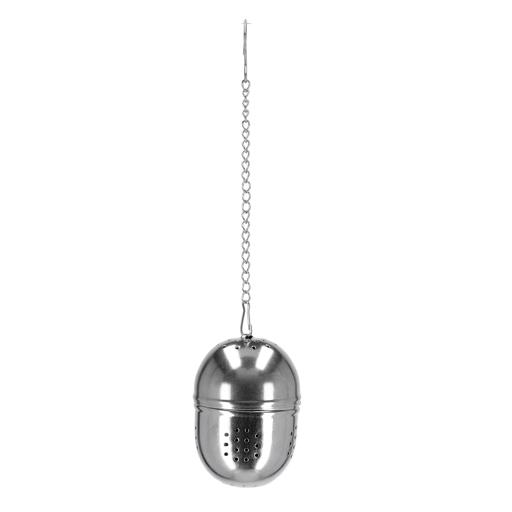 display image 5 for product Royalford Tea Strainer With Chain - Portable 304 Stainless Steel Tea Strainer Mesh With Chain