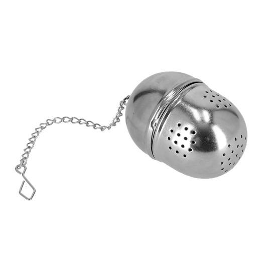 display image 7 for product Royalford Tea Strainer With Chain - Portable 304 Stainless Steel Tea Strainer Mesh With Chain