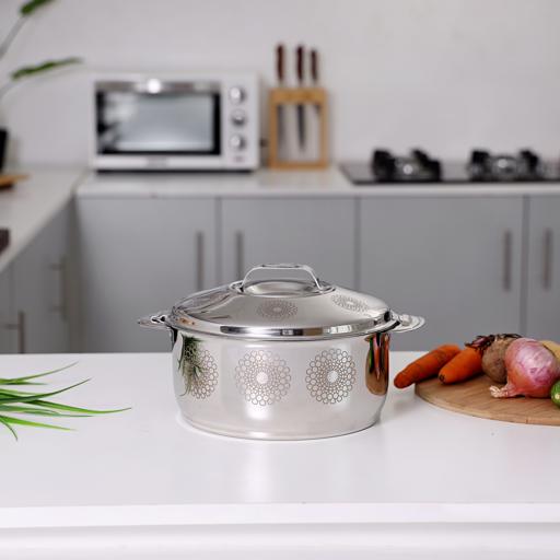 Buy Royalford Salwa Double Wall Stainless Steel Hot Pot 6000Ml ...