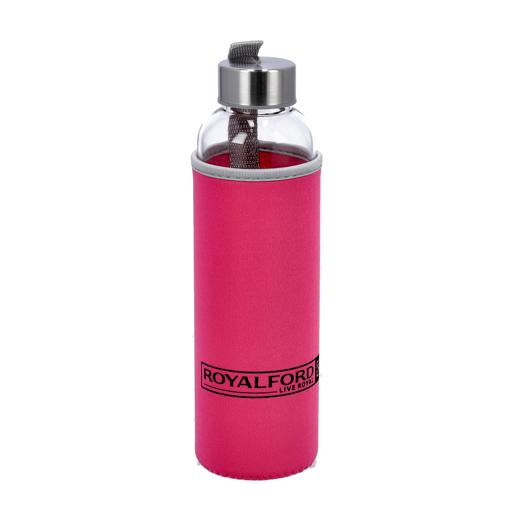 Buy Neo Borosilicate Glass Bottle - Silver Lid 550 ml at Best