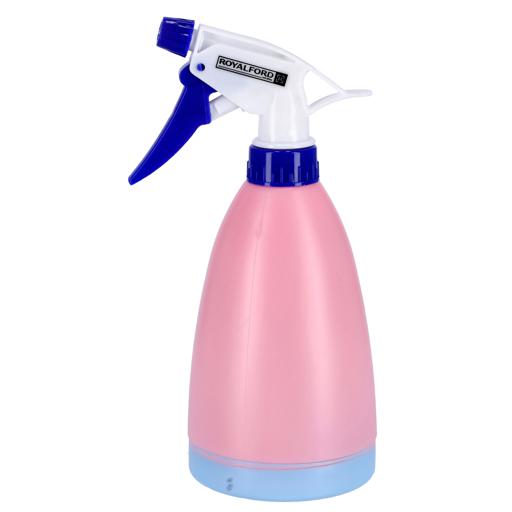 Spray Bottle, 500ml Leak Proof Trigger Sprayer,  RF9747 | Water Mist Stream Liquid Container | Portable and Durable Transparent Body | Ideal for Salon, Tattooing, Hairdressing hero image