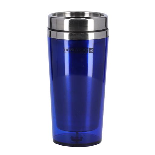 display image 5 for product Royalford 480Ml Travel Double Wall Mug - Coffee Mug Tumbler With Handle & Compact Lid For Travel