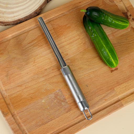 display image 4 for product SS Zucchini Corer 24.5x2.2 CM 1X144