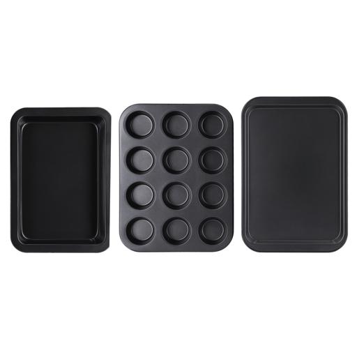 Royalford RF8795 Small Non-Stick Baking Tray, 41.5X32X1.6Cm, 0.5Mm, Cookie Baking  Tray, Non-Stick Baking Pan